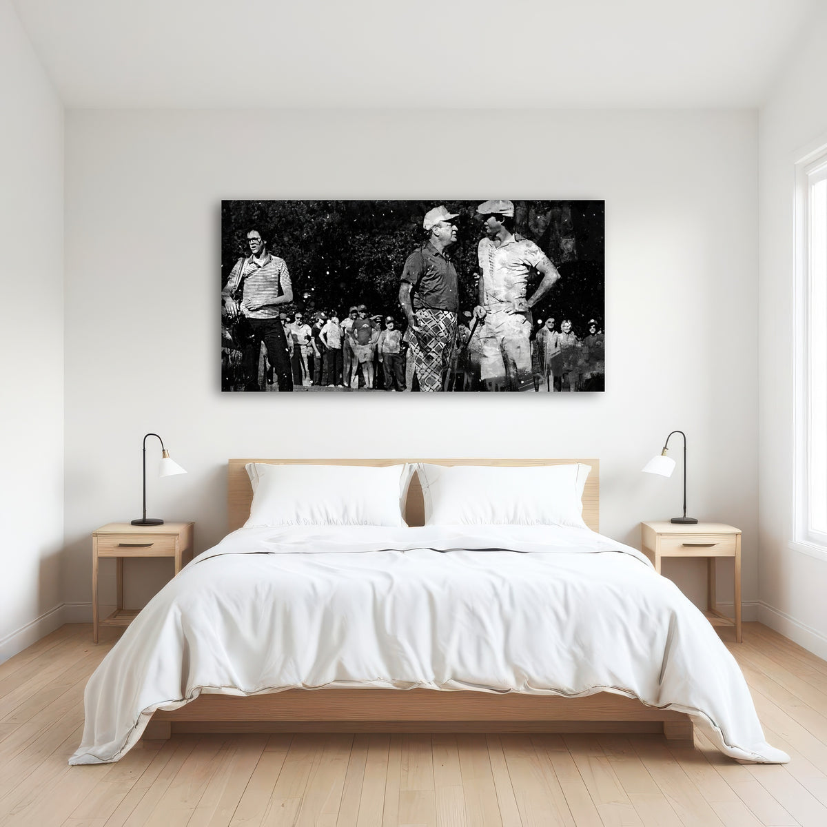 AUTO-MOCKUP ROOM | Al & Ty Caddyshack Grayscale