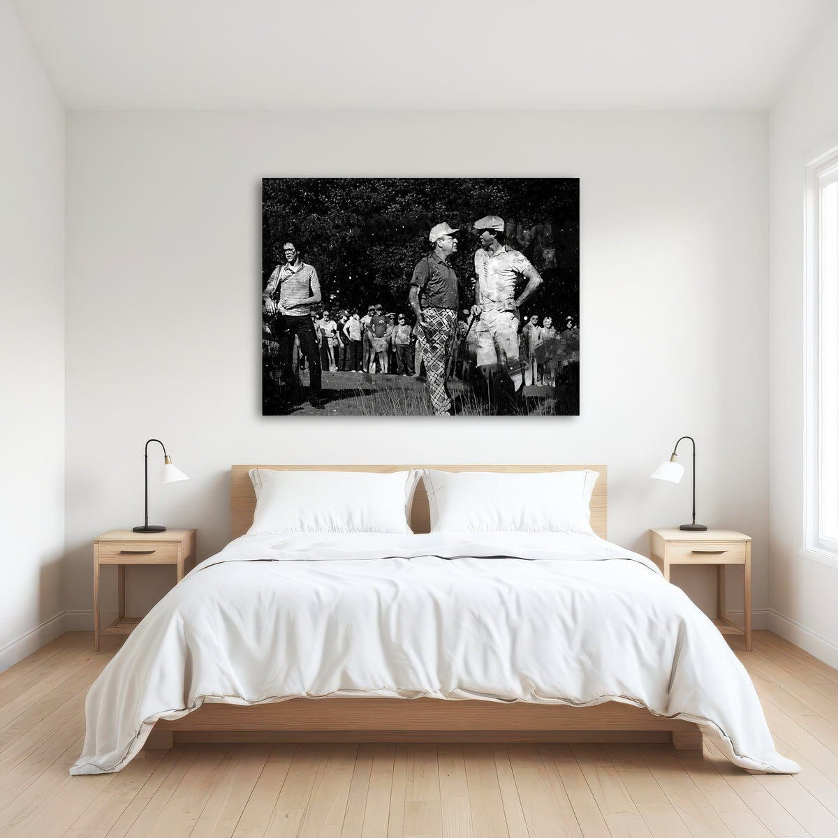 AUTO-MOCKUP ROOM | Al & Ty Caddyshack Grayscale