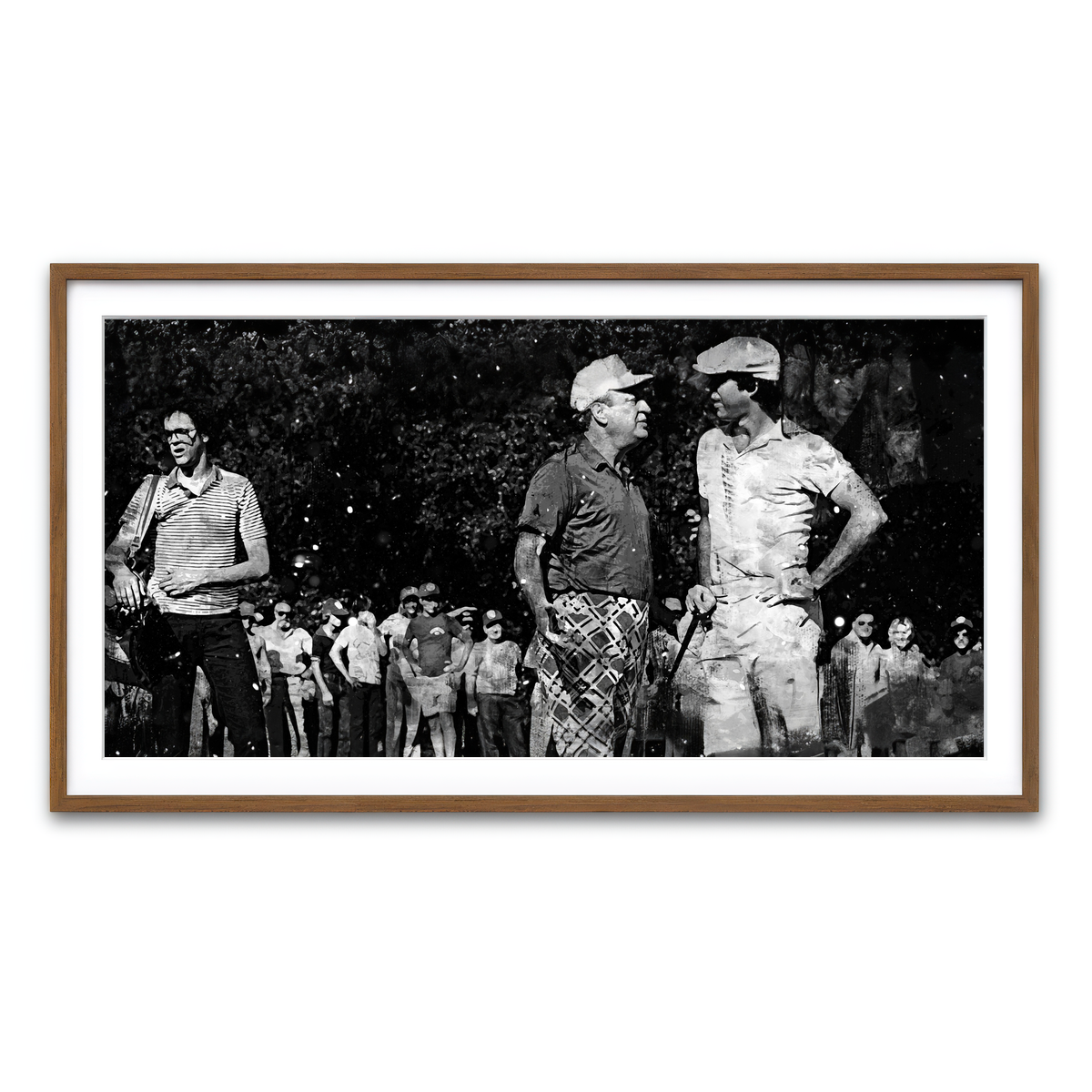 Framed Print 2x1 Walnut