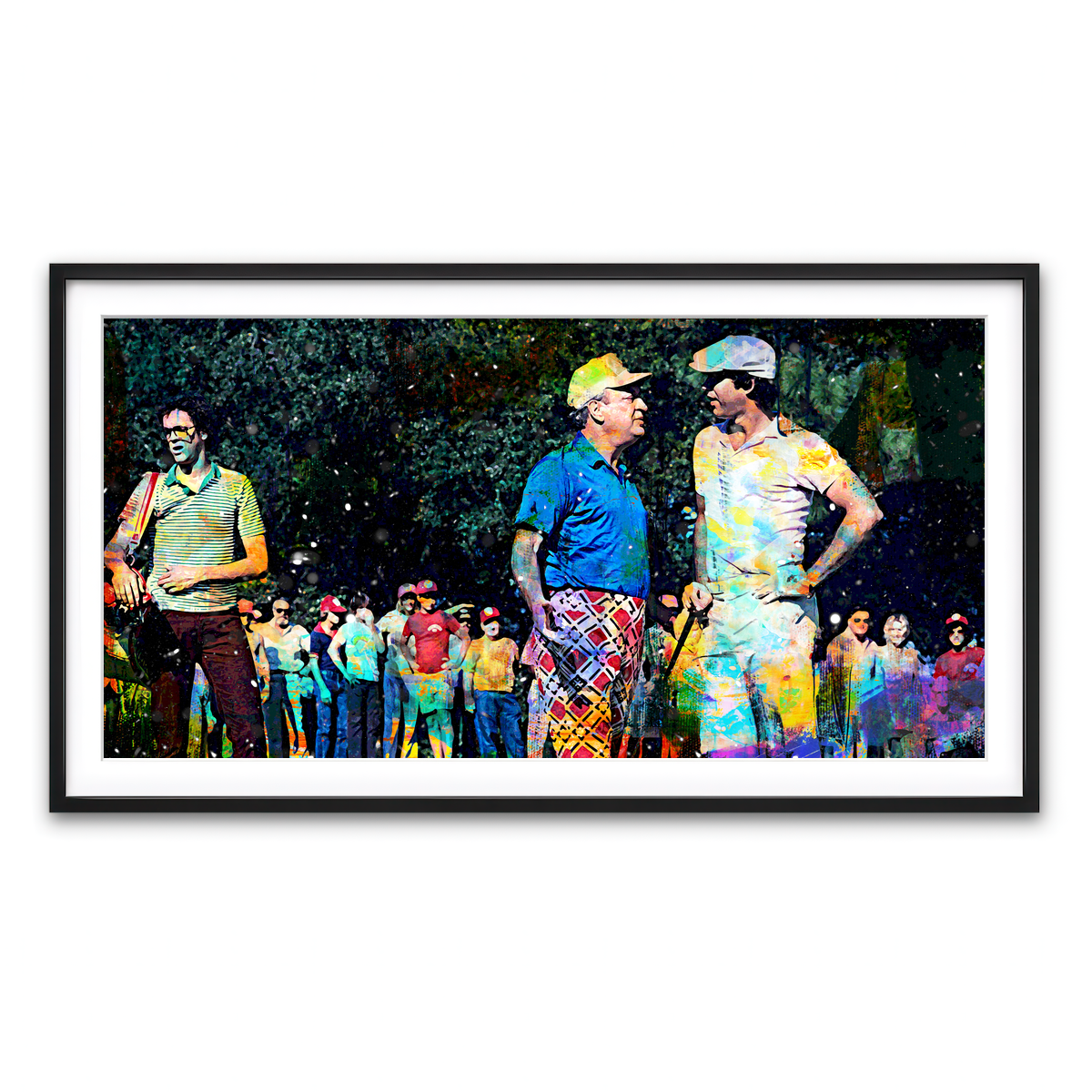 Framed Print 2x1 Black