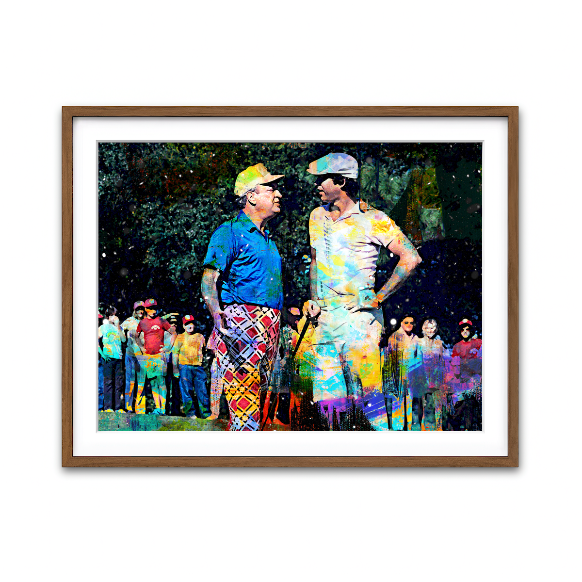 Framed Print 4x3 Walnut