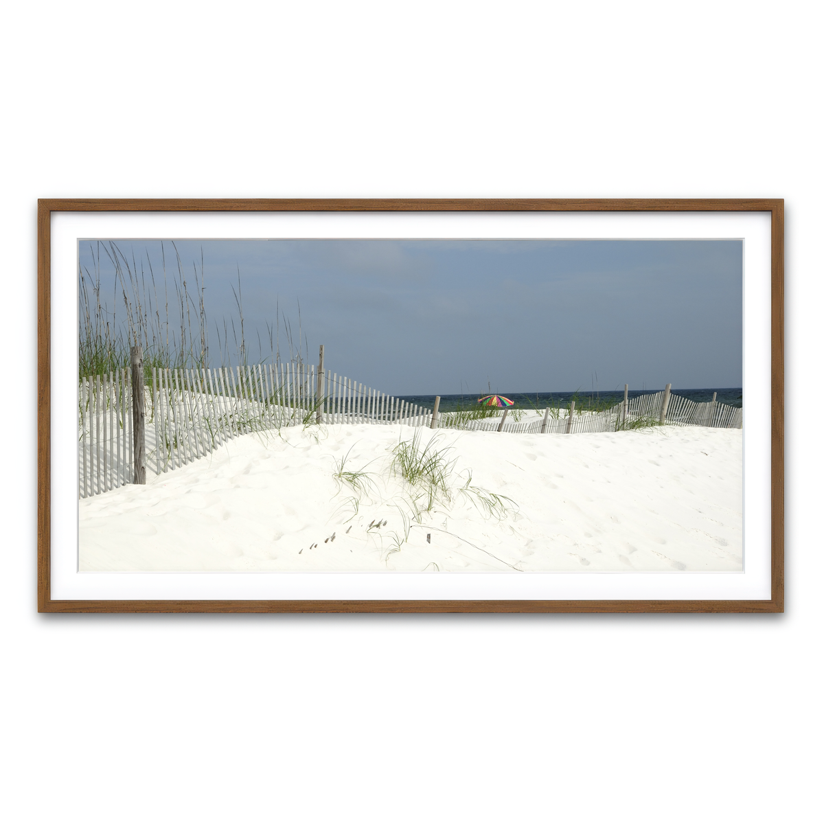 Framed Print 2x1 Walnut