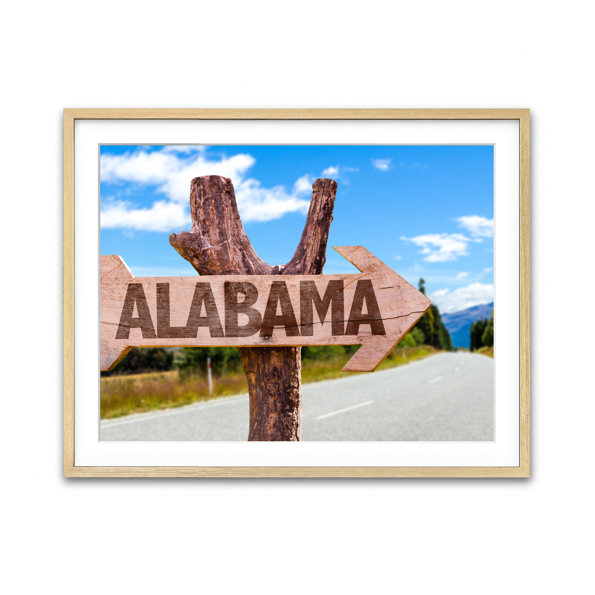 Framed Print 4x3 Natural