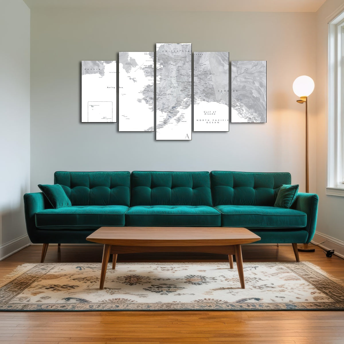 AUTO-MOCKUP ROOM | Alaska Map 2