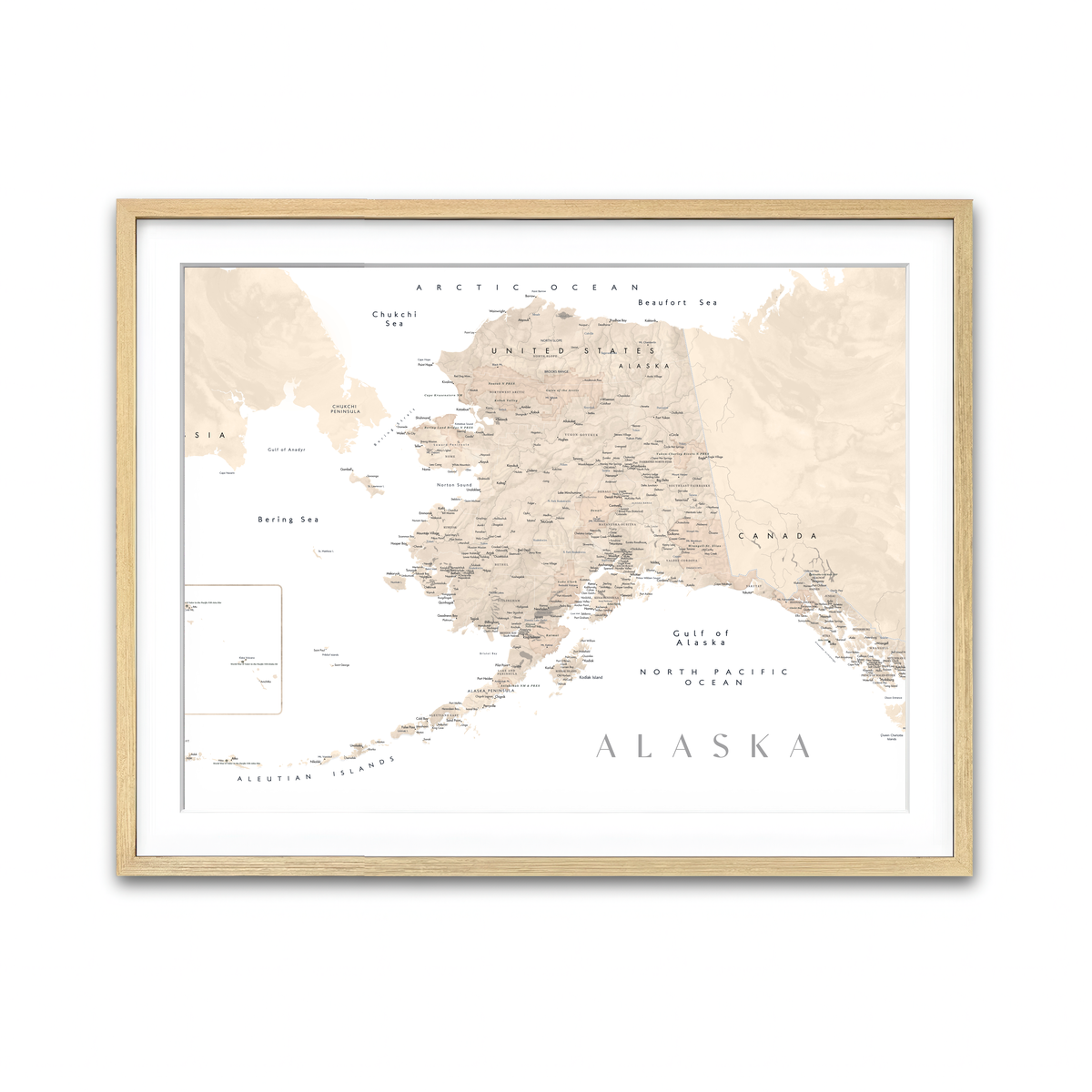 Framed Print 4x3 Natural