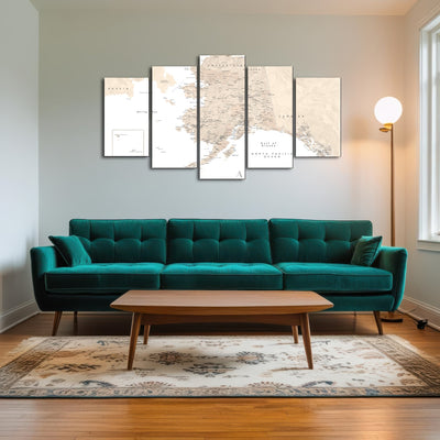 AUTO-MOCKUP ROOM | Alaska Map 3