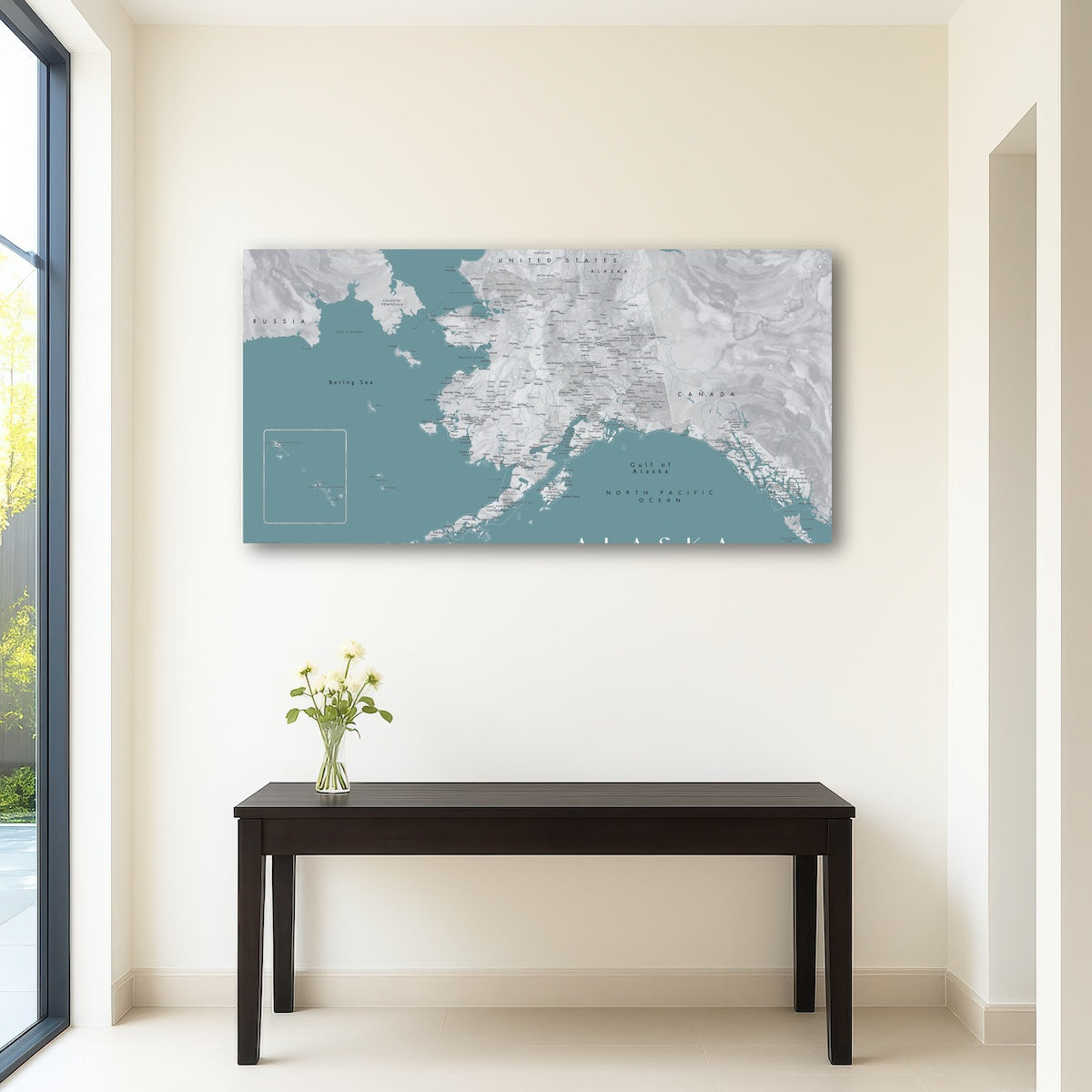 AUTO-MOCKUP ROOM | Alaska Map