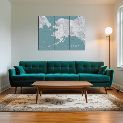 AUTO-MOCKUP ROOM | Alaska Map