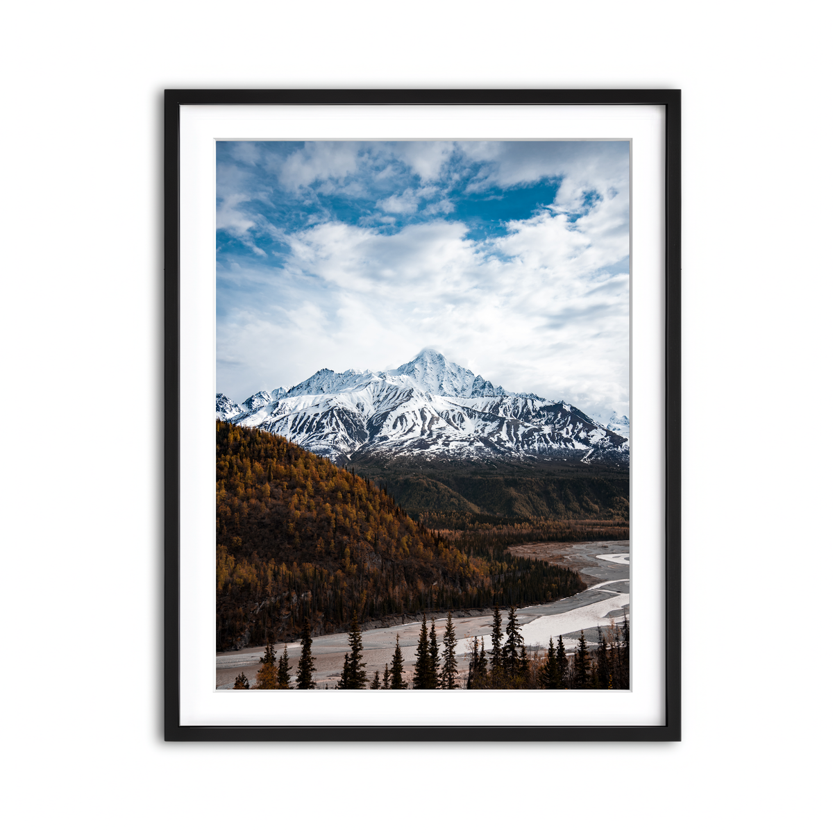 Framed Print 3x4 Black