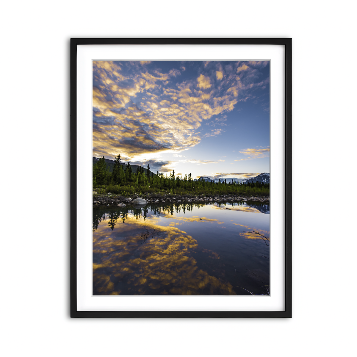 Framed Print 3x4 Black