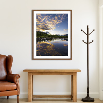 AUTO-MOCKUP ROOM | Alaskan Evening Wall Art