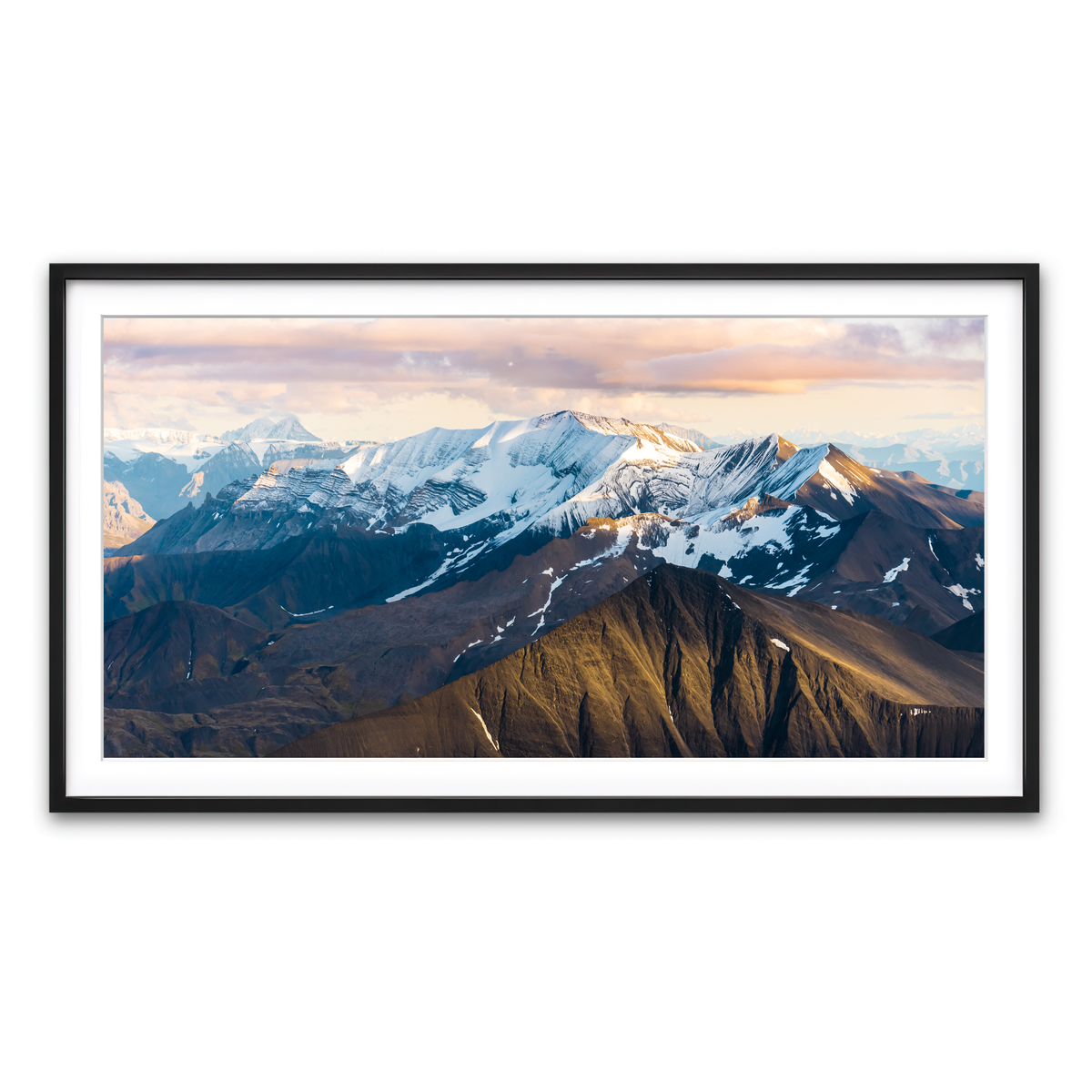 Framed Print 2x1 Black