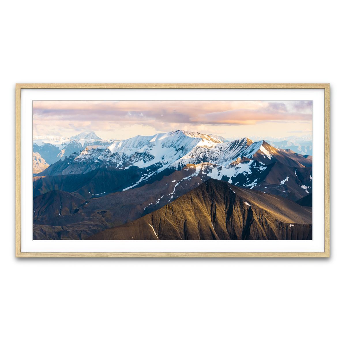 Framed Print 2x1 Natural