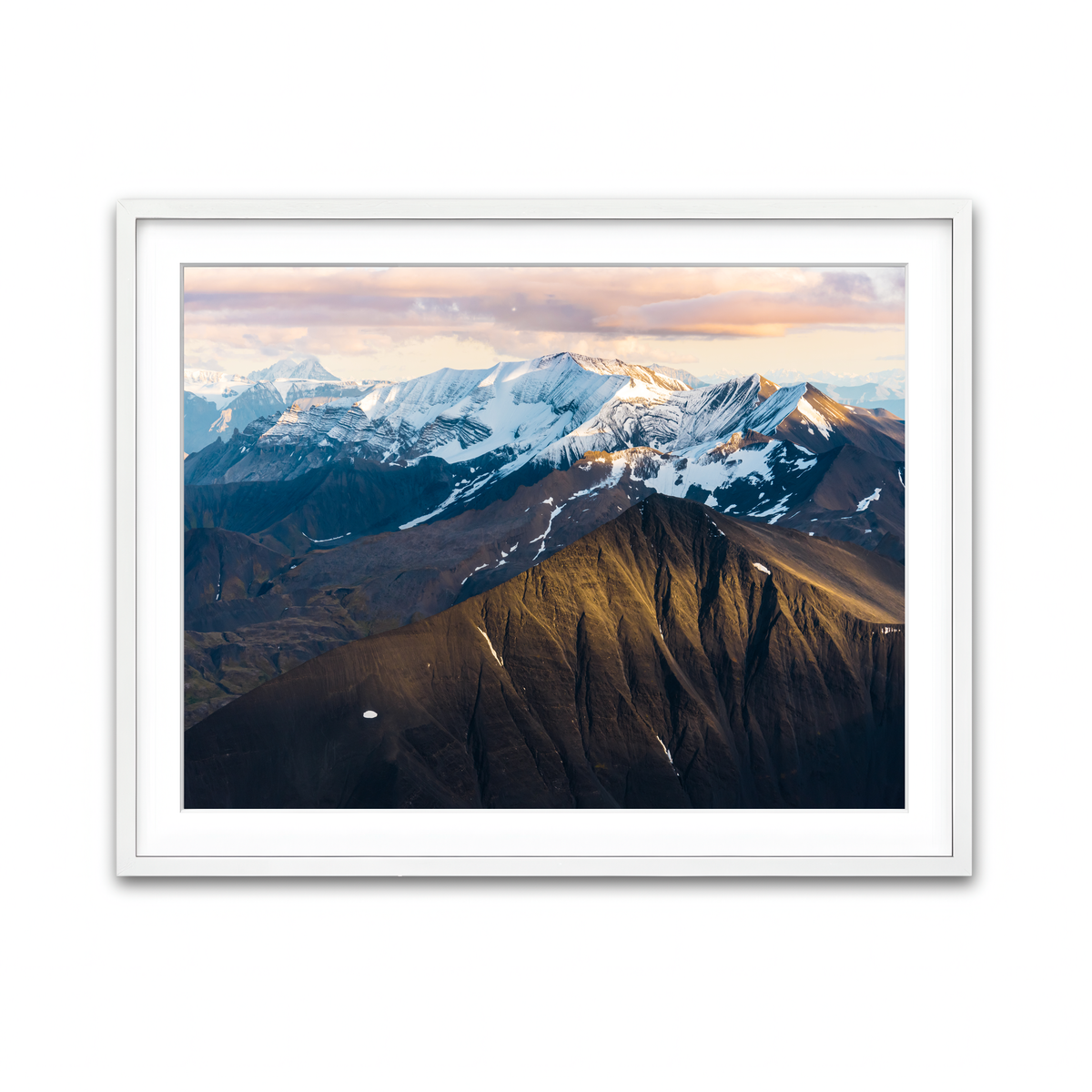 Framed Print 4x3 White