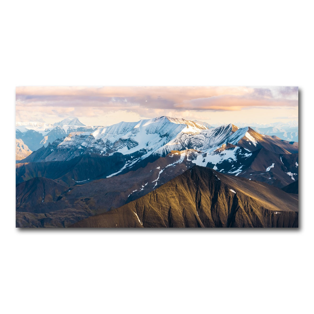 AUTO-MOCKUP WHITE | Alaskan Mountains | 1 Piece | Gallery Wrap Canvas | group=2x1