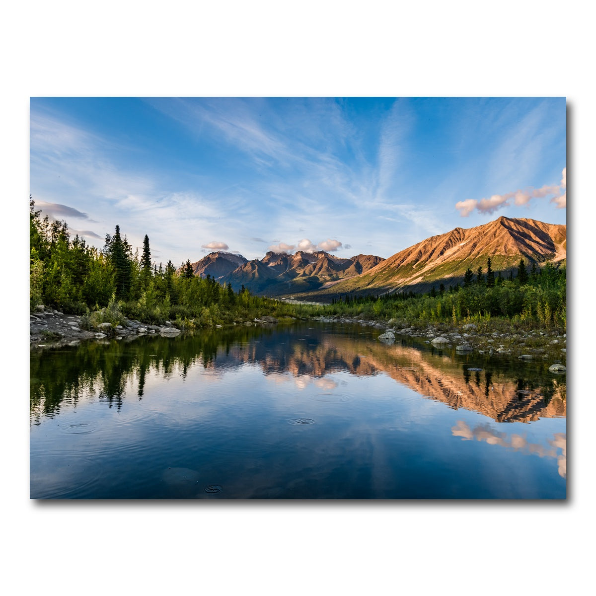 AUTO-MOCKUP WHITE | Alaskan Reflections | 1 Piece | Gallery Wrap Canvas | group=4x3