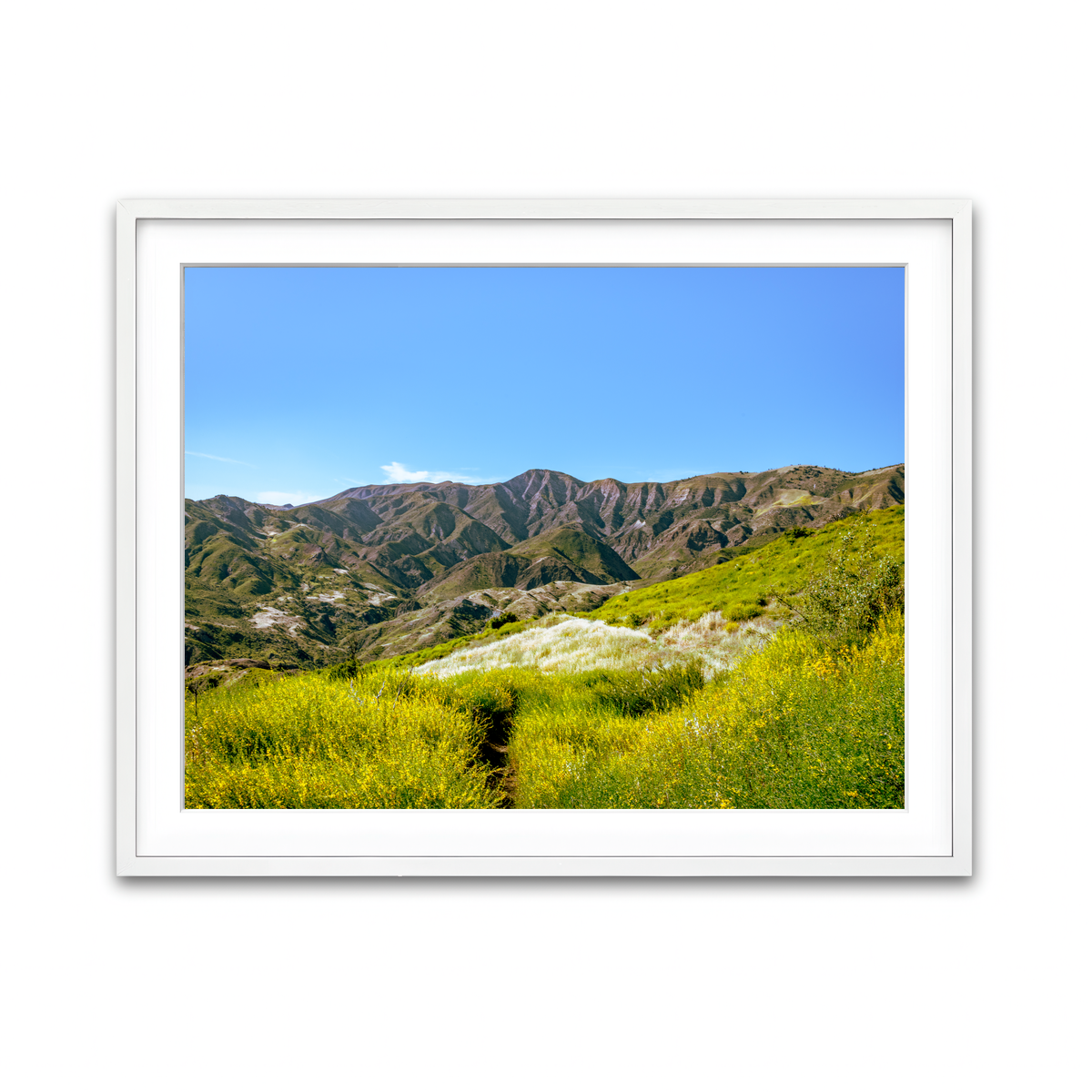 Framed Print 4x3 White
