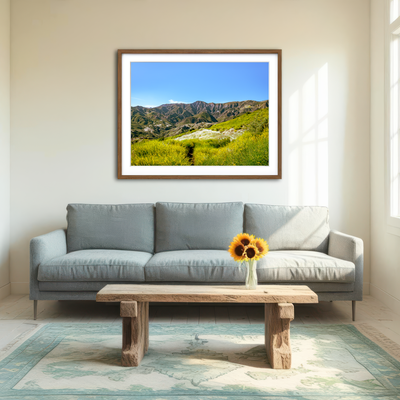 AUTO-MOCKUP ROOM | Alexander Peak Wall Art