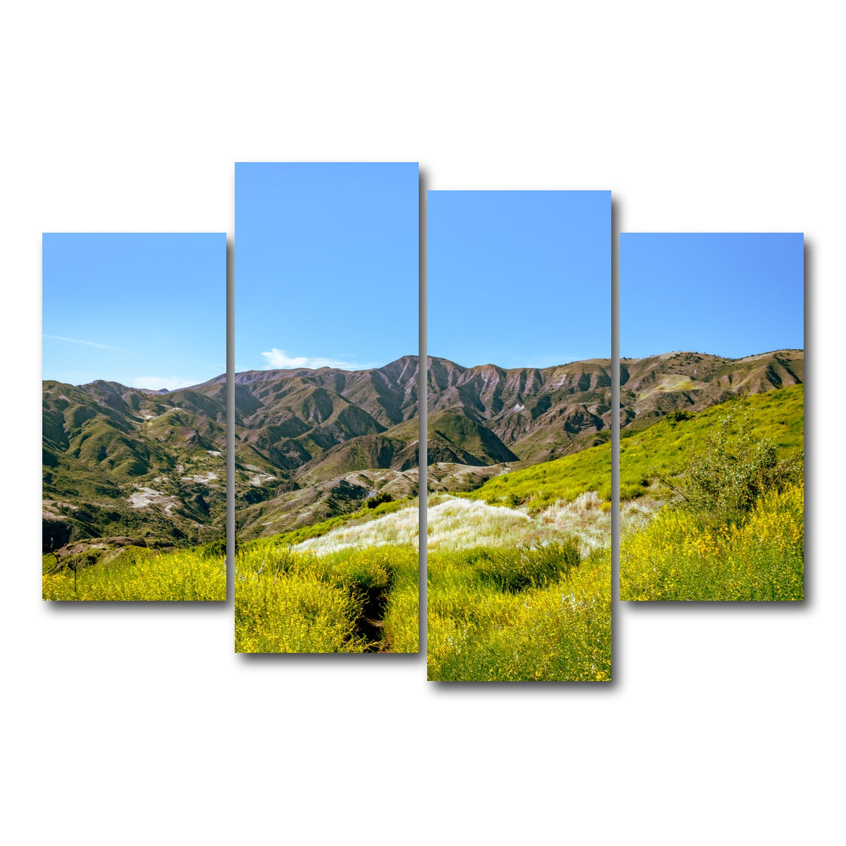 AUTO-MOCKUP WHITE | Alexander Peak | 4 Piece | Gallery Wrap Canvas | group=4_short