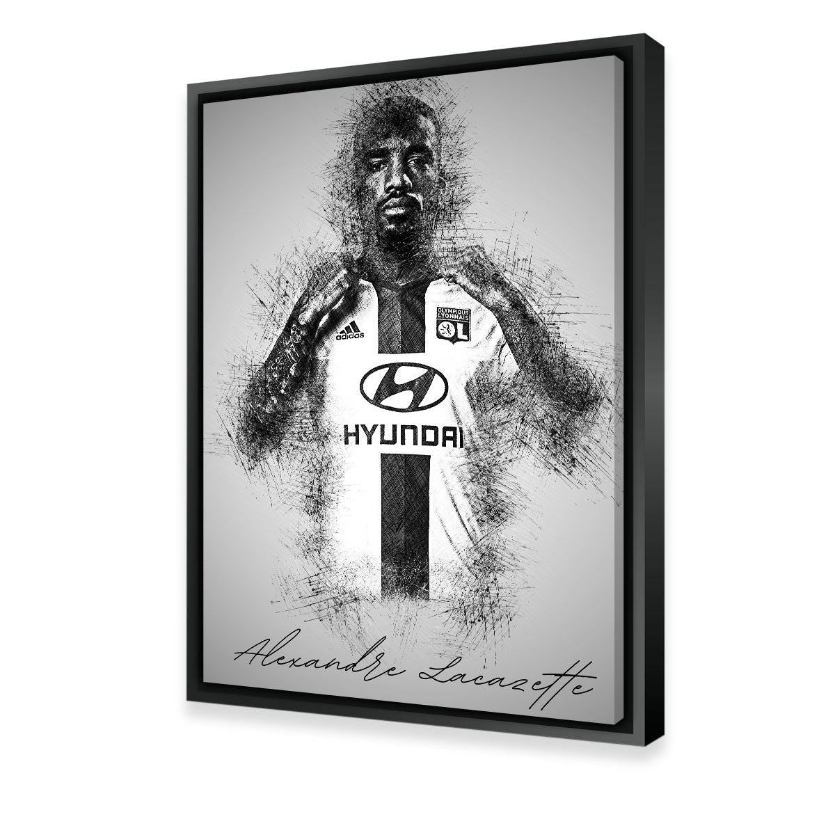 Alexandre Lacazette Wall Art