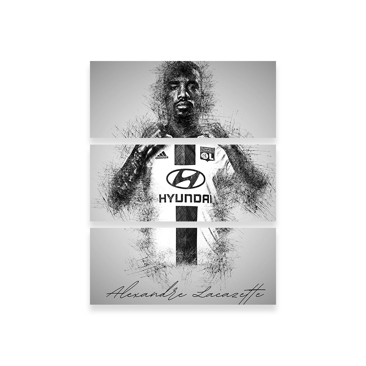 Alexandre Lacazette Wall Art