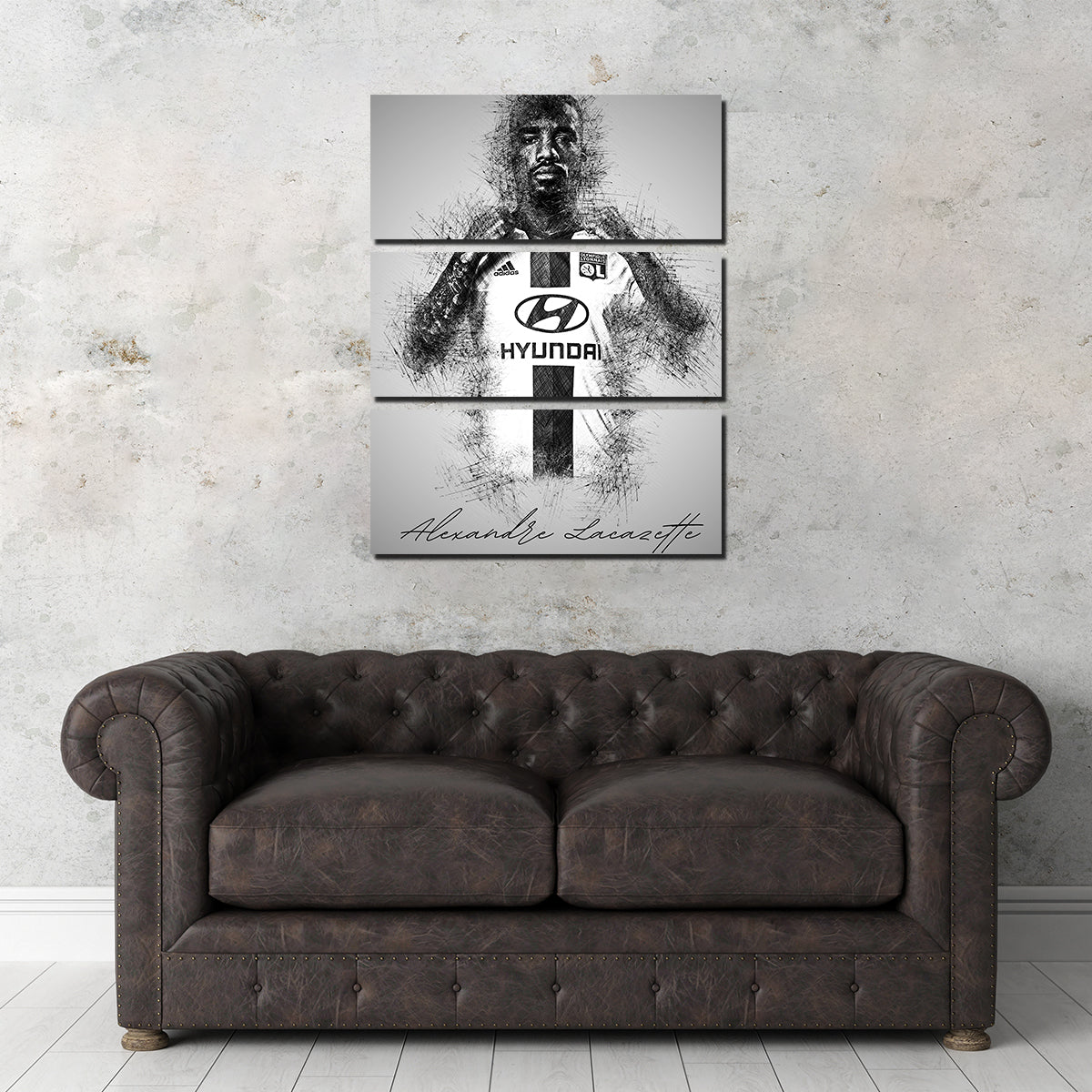 Alexandre Lacazette Wall Art