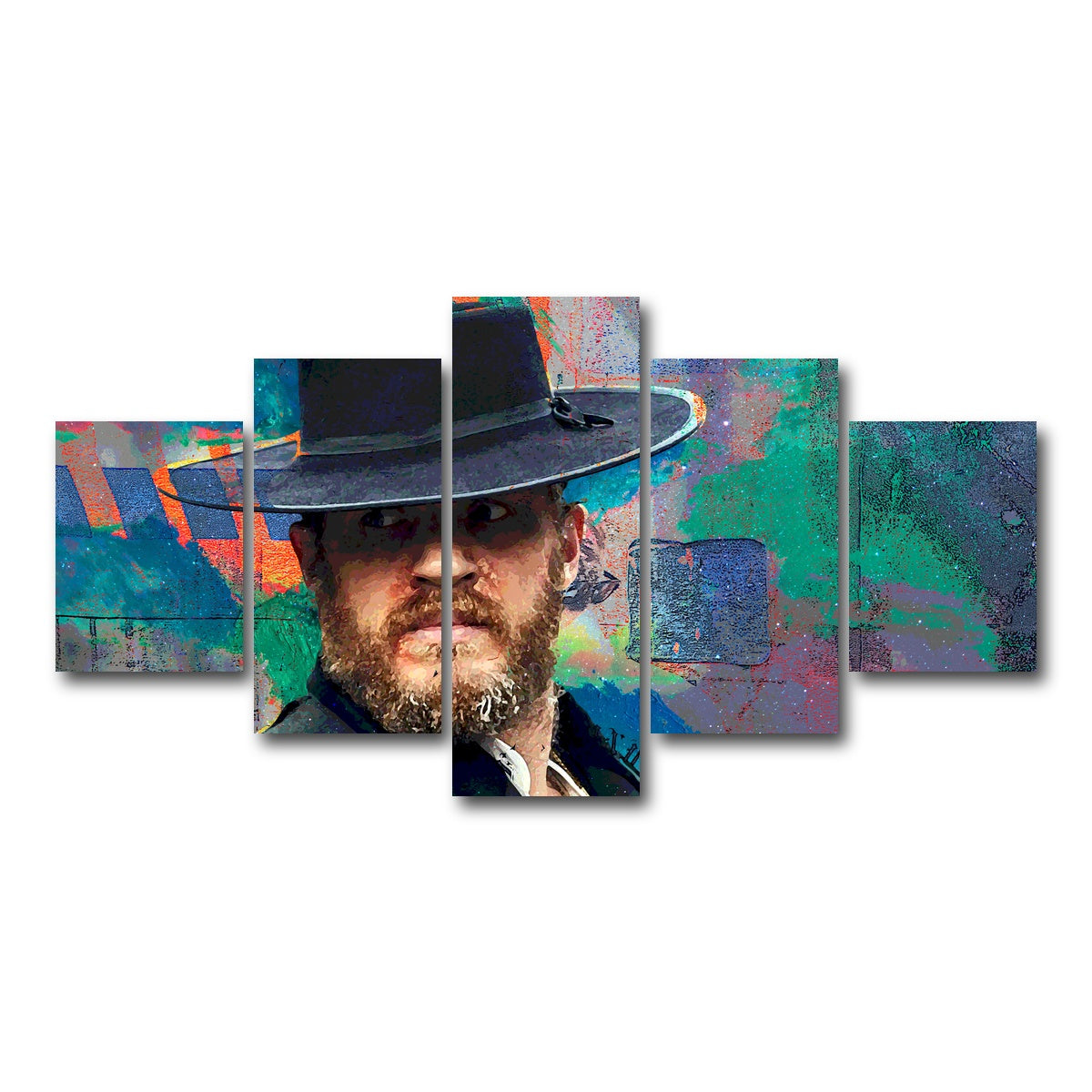 AUTO-MOCKUP WHITE | Alfie | 5 Piece | Gallery Wrap Canvas | group=5_short