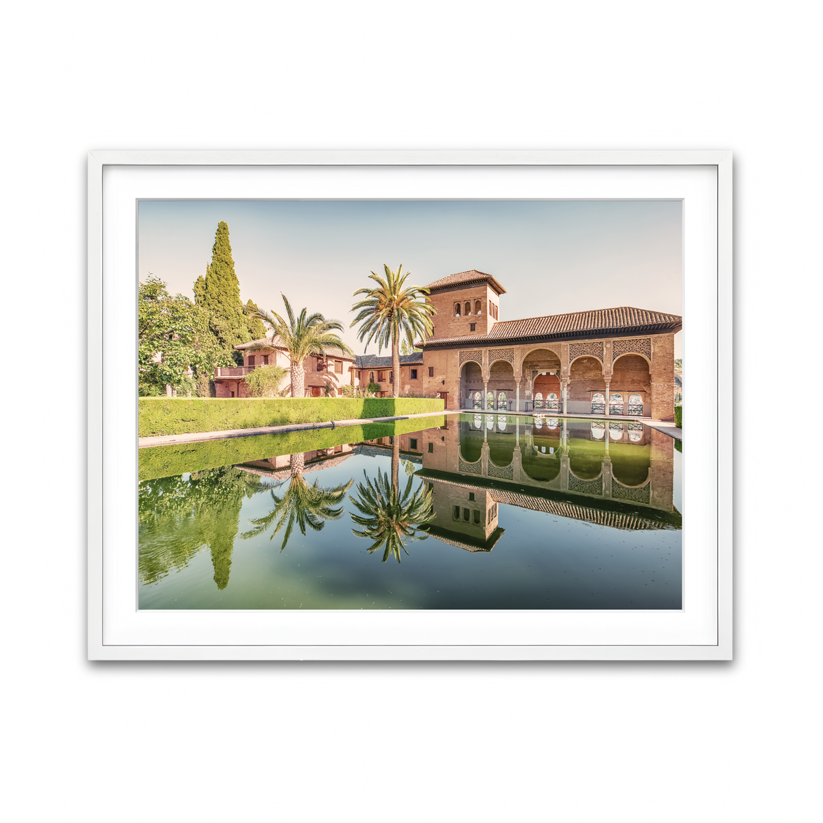 Framed Print 4x3 White