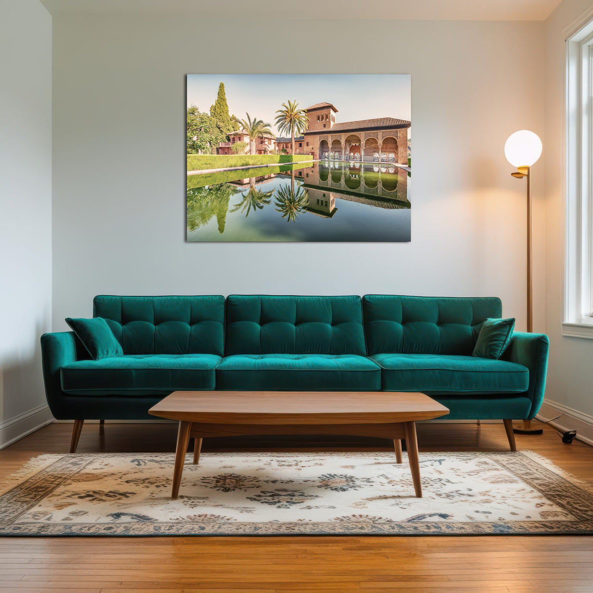 AUTO-MOCKUP ROOM | Alhambra Garden