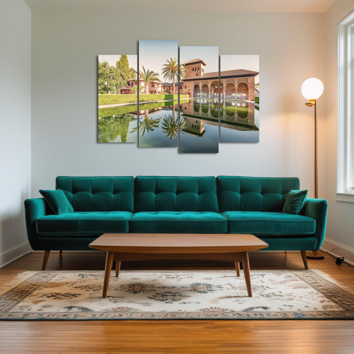 AUTO-MOCKUP ROOM | Alhambra Garden