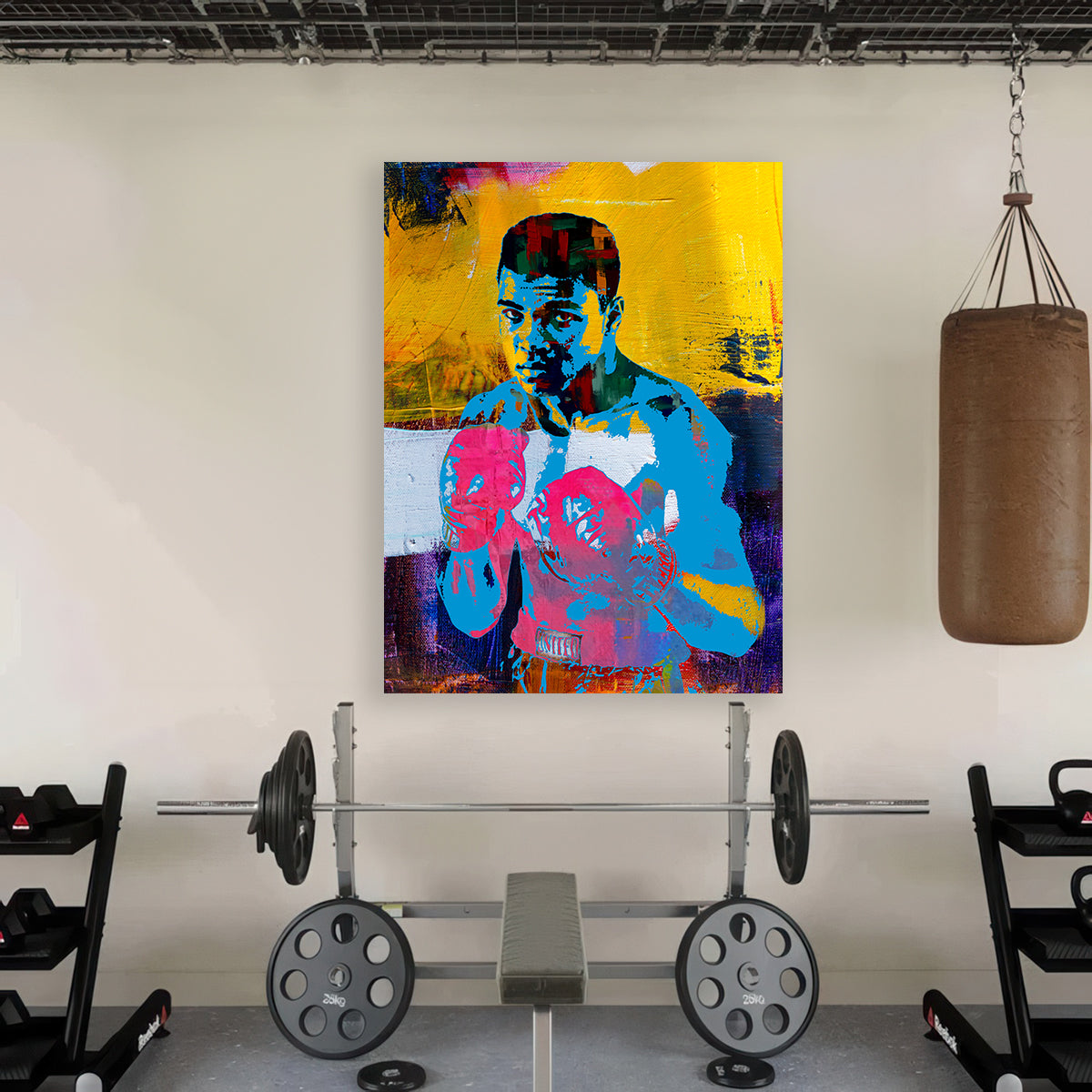 Ali Color Splash Wall Art
