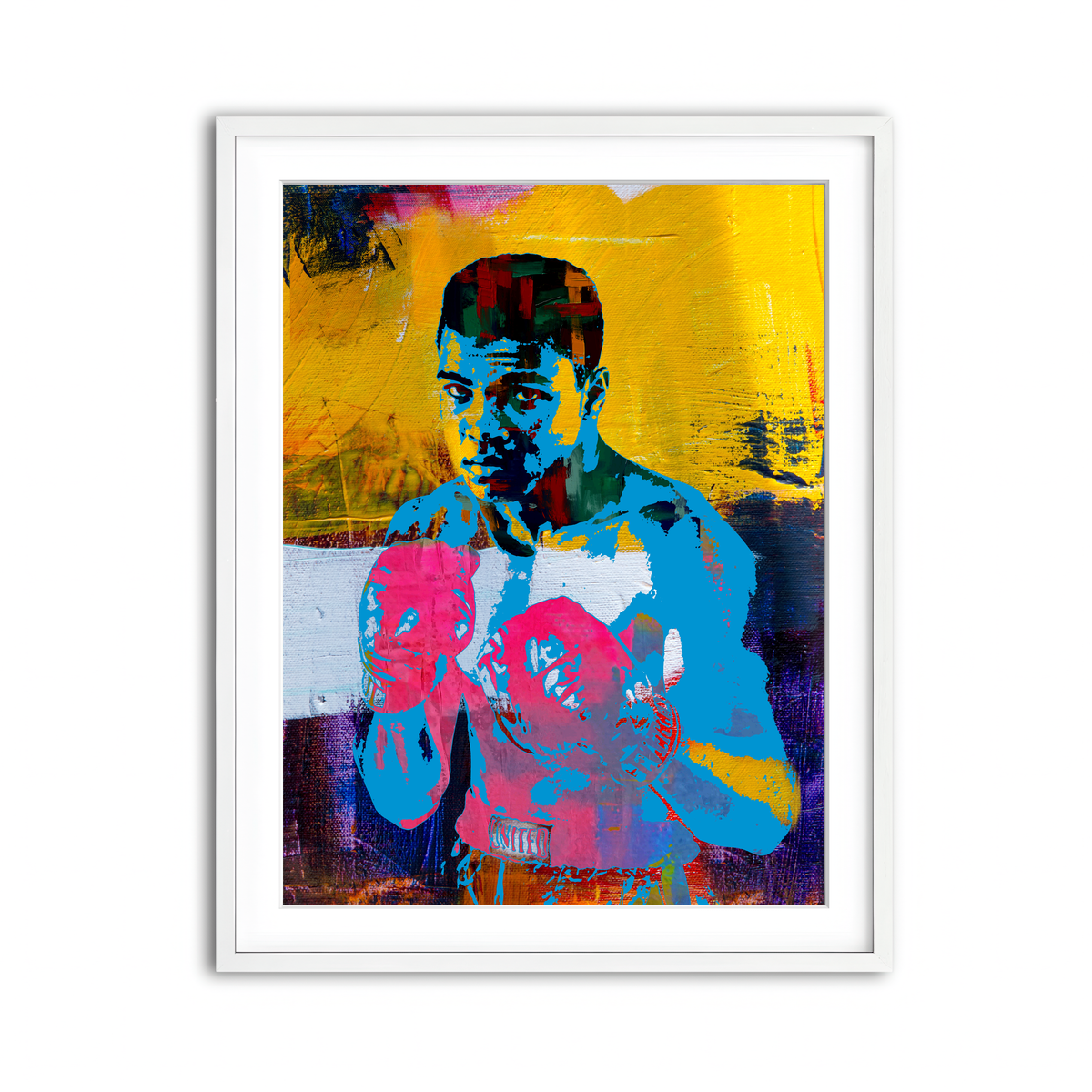 Framed Print 3x4 White