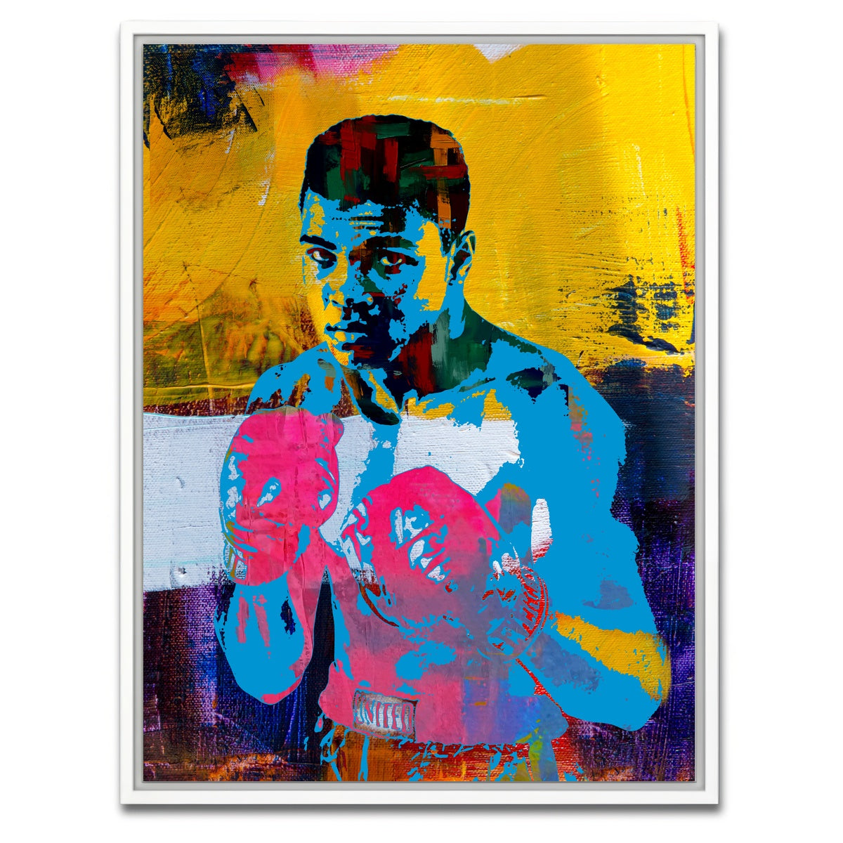 AUTO-MOCKUP WHITE | Ali Color Splash | 1 Piece | White Framed Canvas | group=3x4