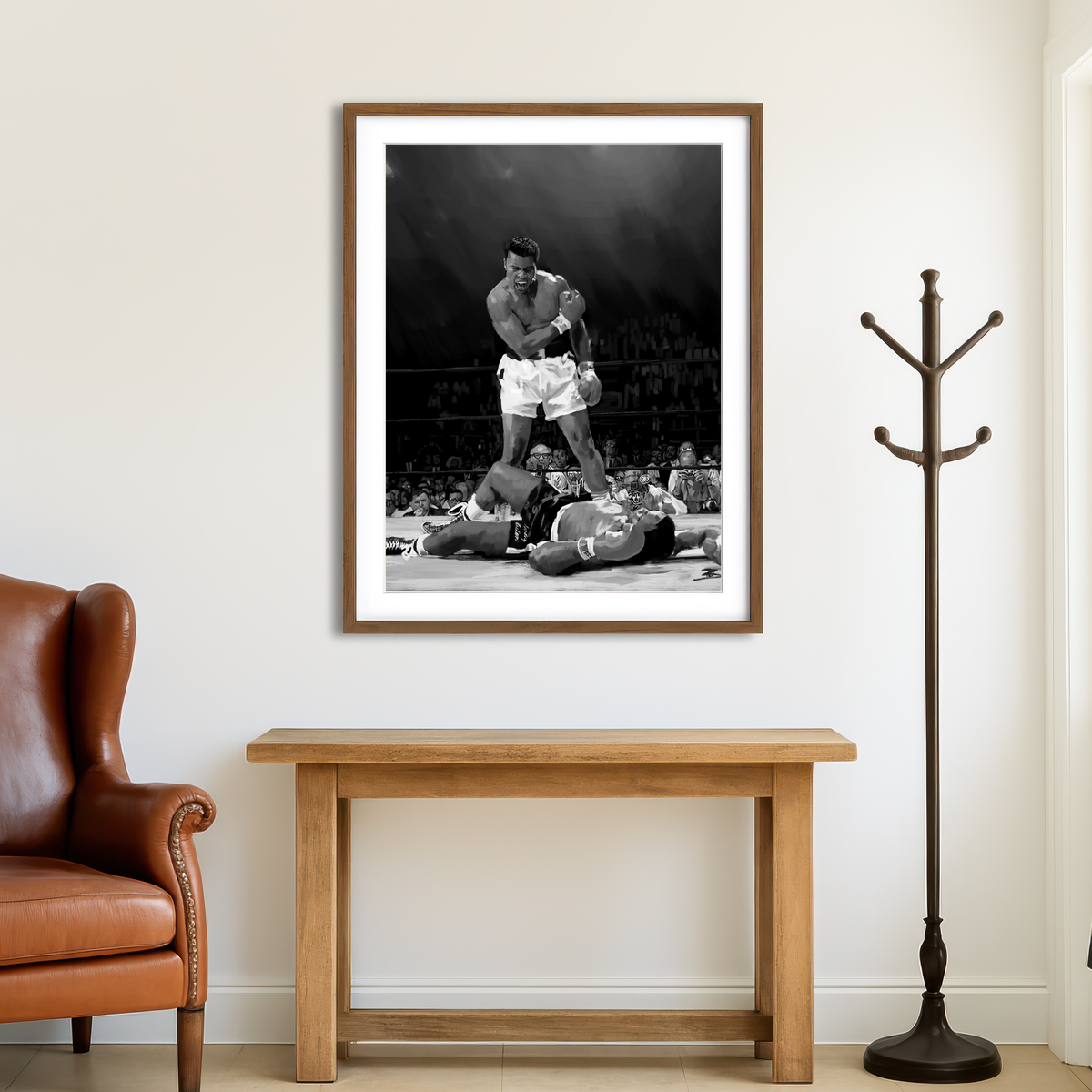 AUTO-MOCKUP ROOM | Ali Knockout Wall Art