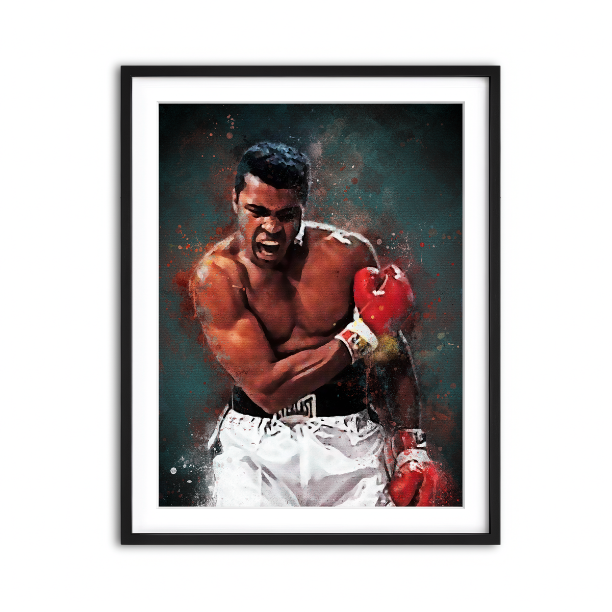Framed Print 3x4 Black