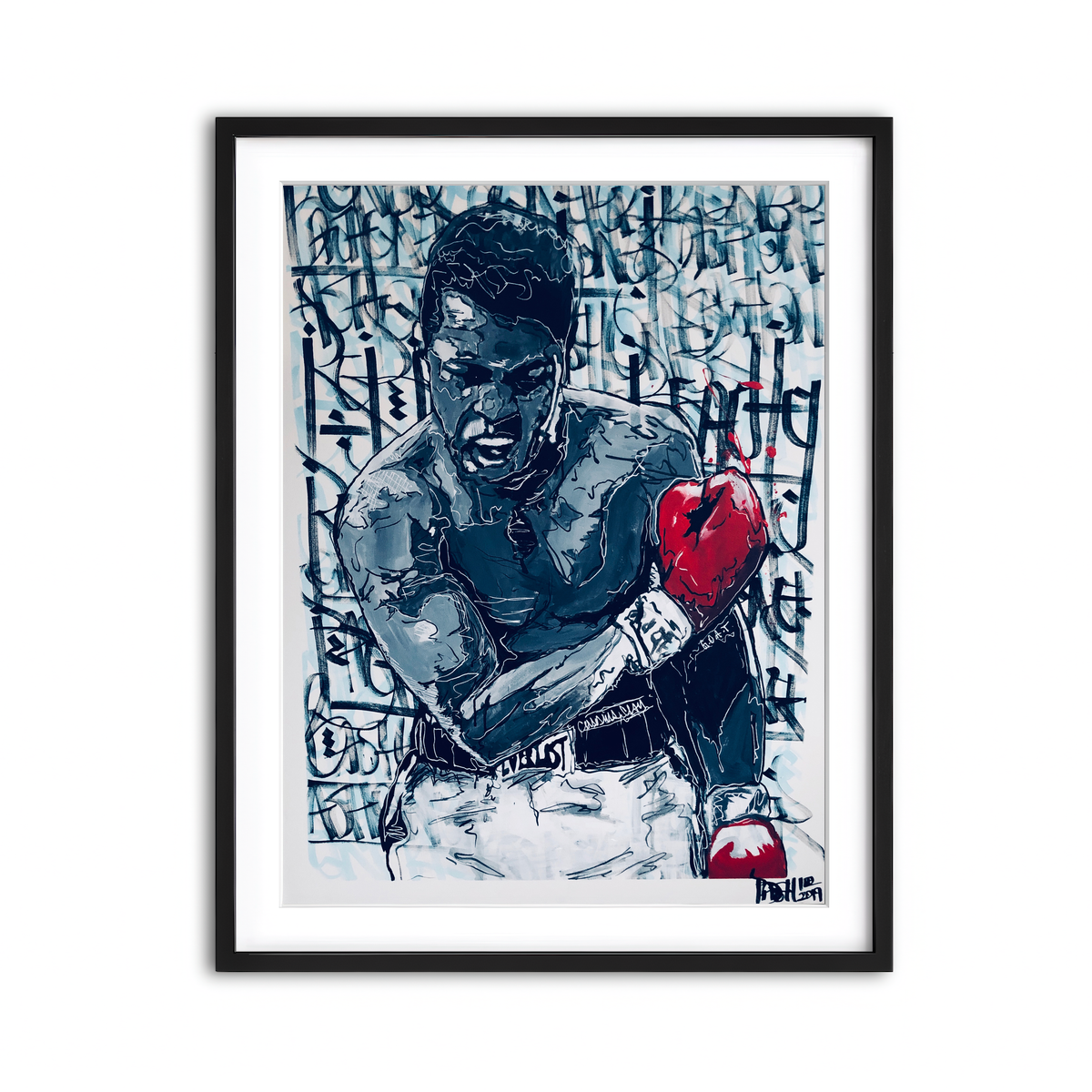 Framed Print 3x4 Black