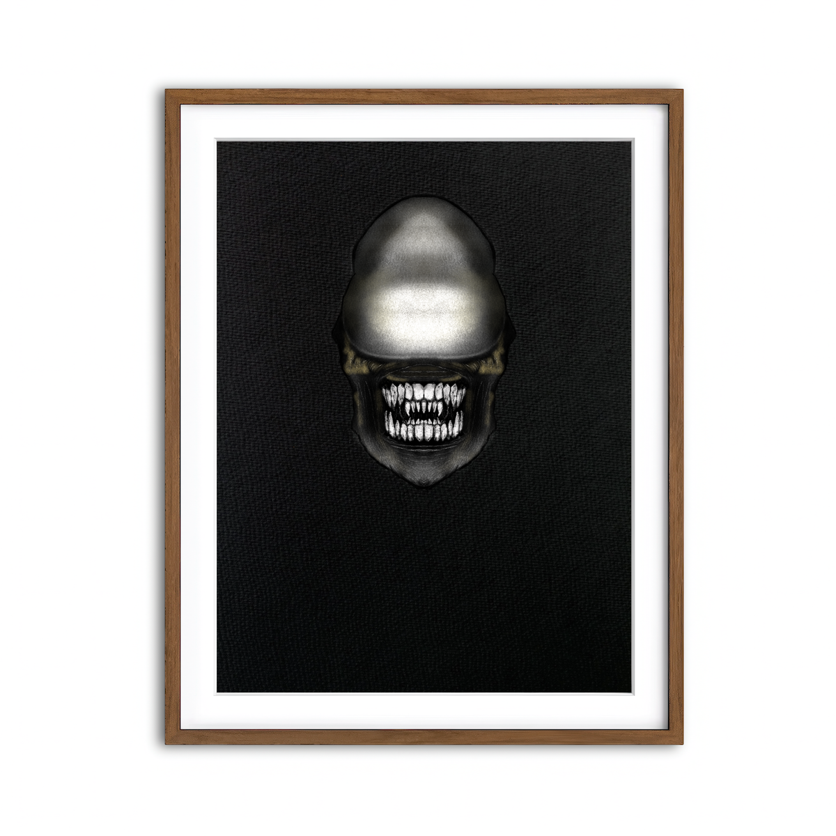 Framed Print 3x4 Walnut