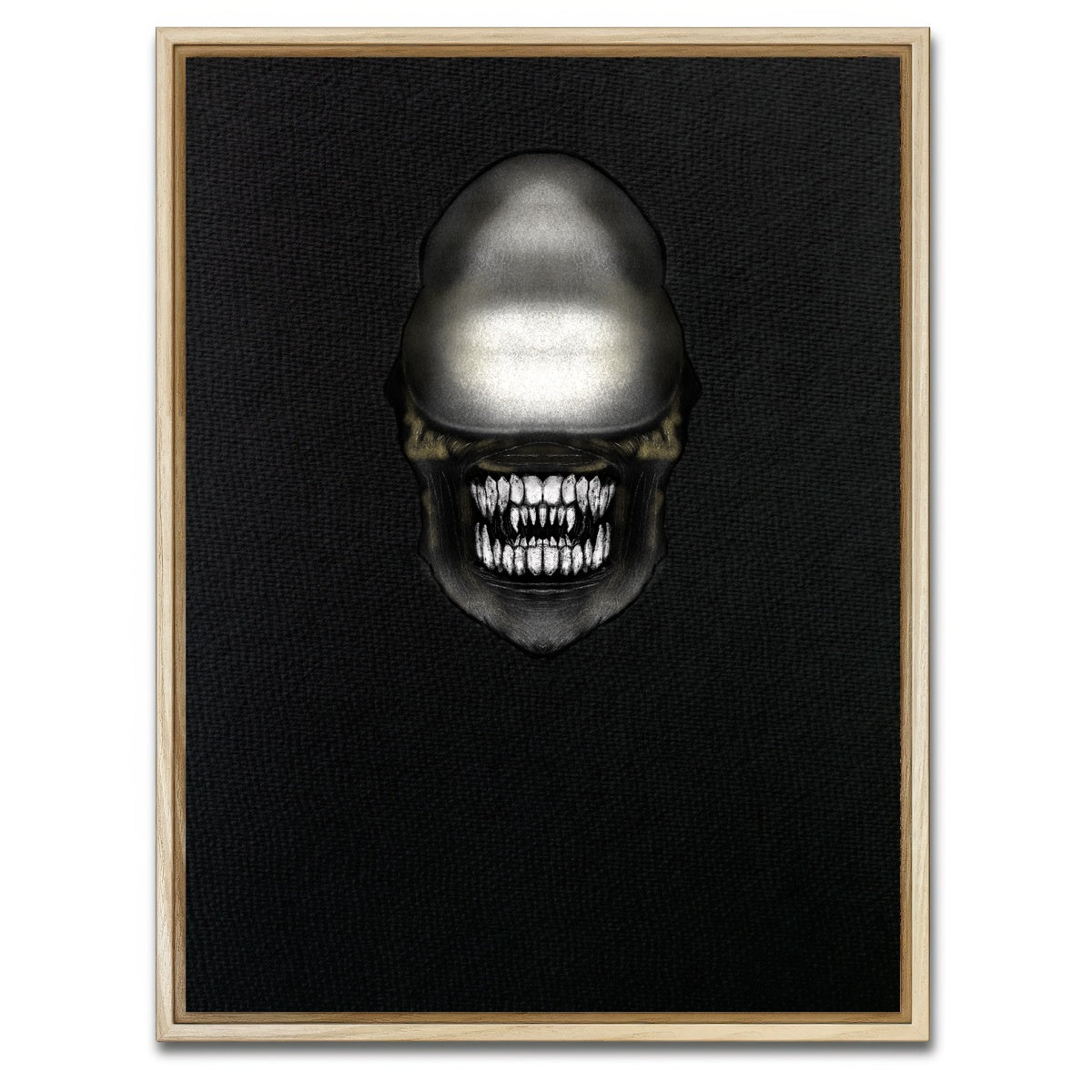 AUTO-MOCKUP WHITE | Alien 2 | 1 Piece | Natural Framed Canvas | group=3x4