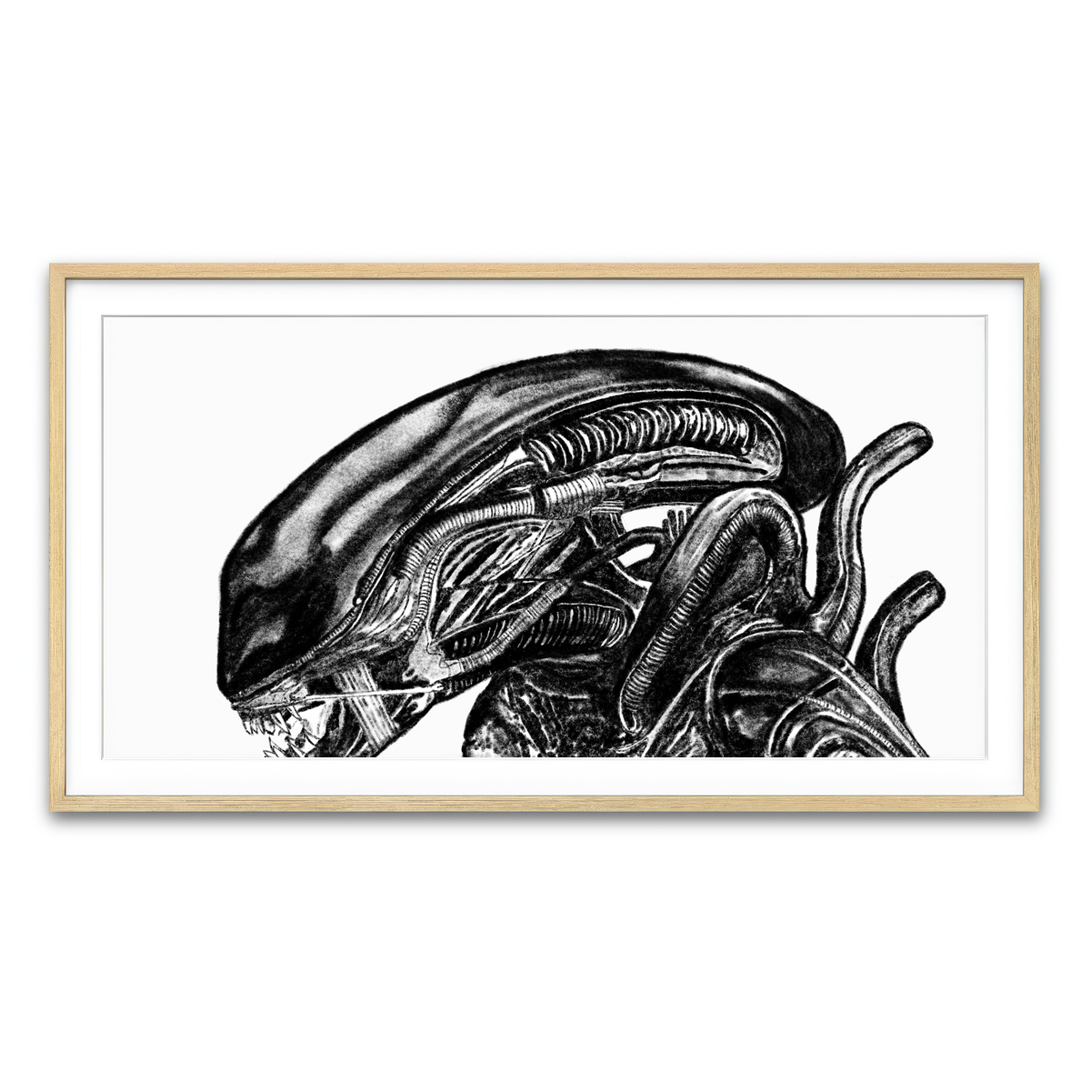 Framed Print 2x1 Natural