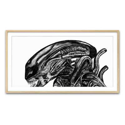 Framed Print 2x1 Natural