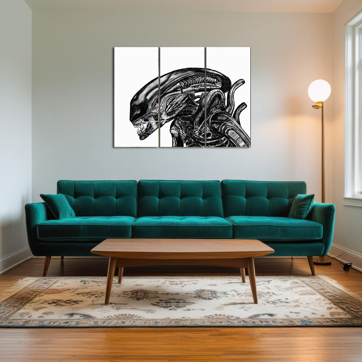 AUTO-MOCKUP ROOM | Alien Sketch