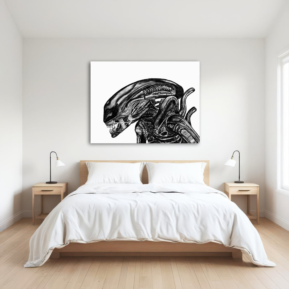 AUTO-MOCKUP ROOM | Alien Sketch