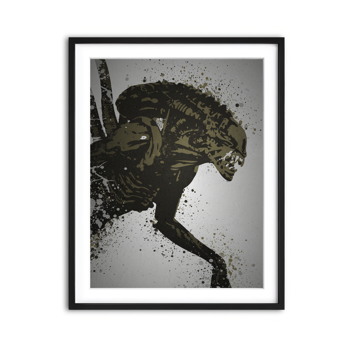 Framed Print 3x4 Black