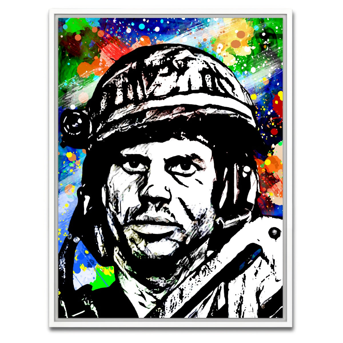 AUTO-MOCKUP WHITE | Aliens Hudson | 1 Piece | White Framed Canvas | group=3x4