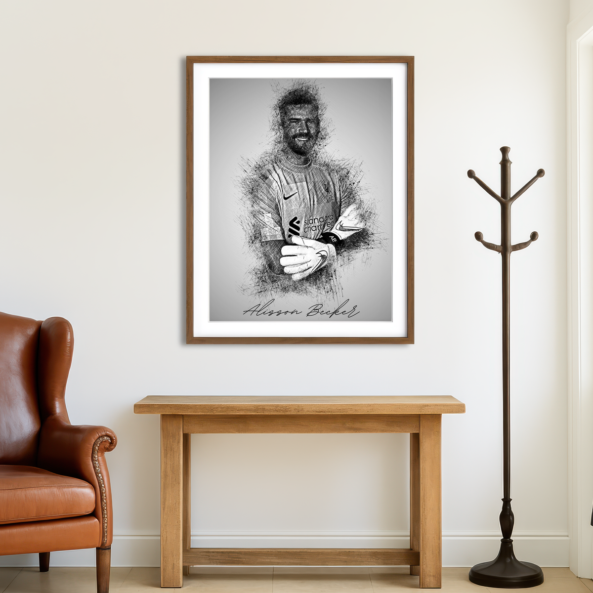 AUTO-MOCKUP ROOM | Alisson Becker Wall Art