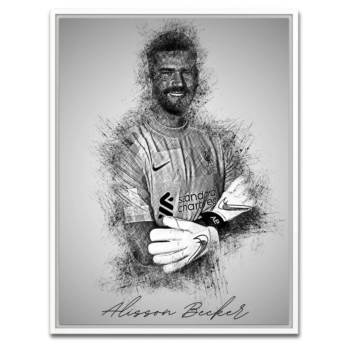 AUTO-MOCKUP WHITE | Alisson Becker | 1 Piece | White Framed Canvas | group=3x4