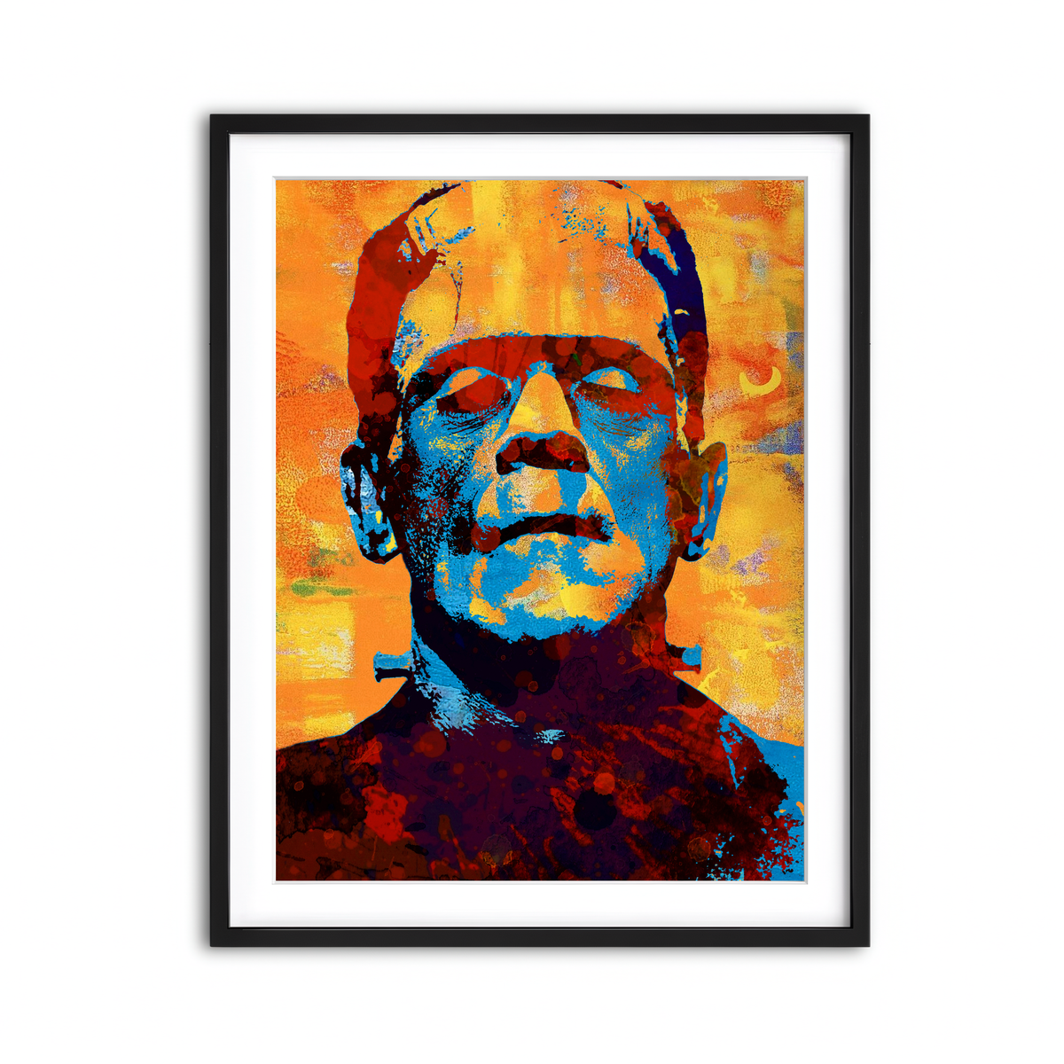 Framed Print 3x4 Black