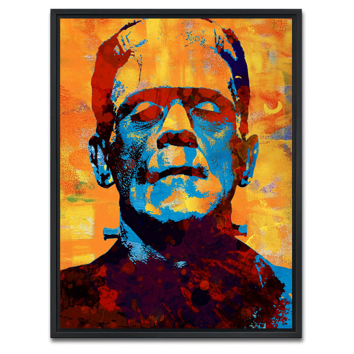 AUTO-MOCKUP WHITE | Alive | 1 Piece | Black Framed Canvas | group=3x4