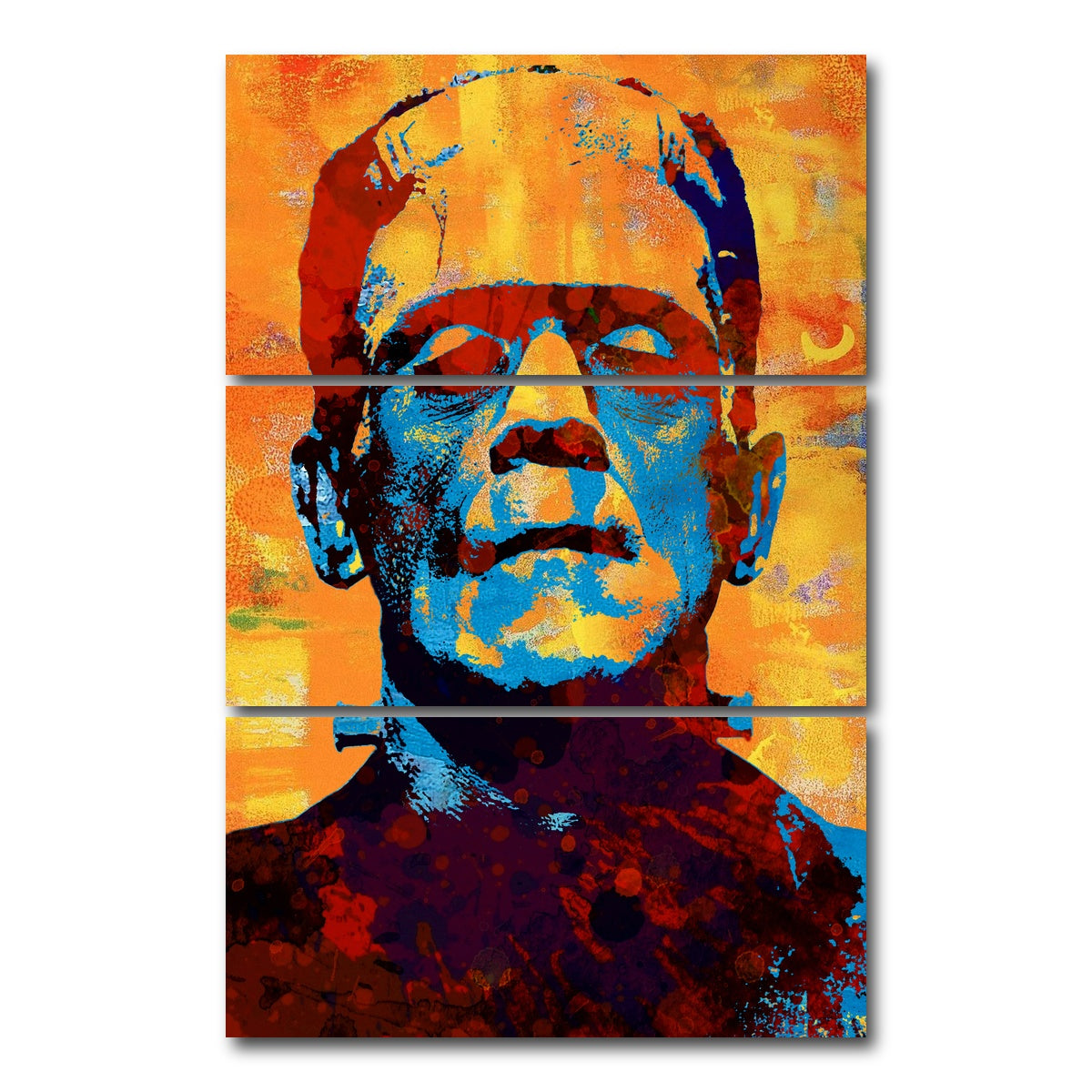 AUTO-MOCKUP WHITE | Alive | 3 Piece | Gallery Wrap Canvas | group=12x24_stacked