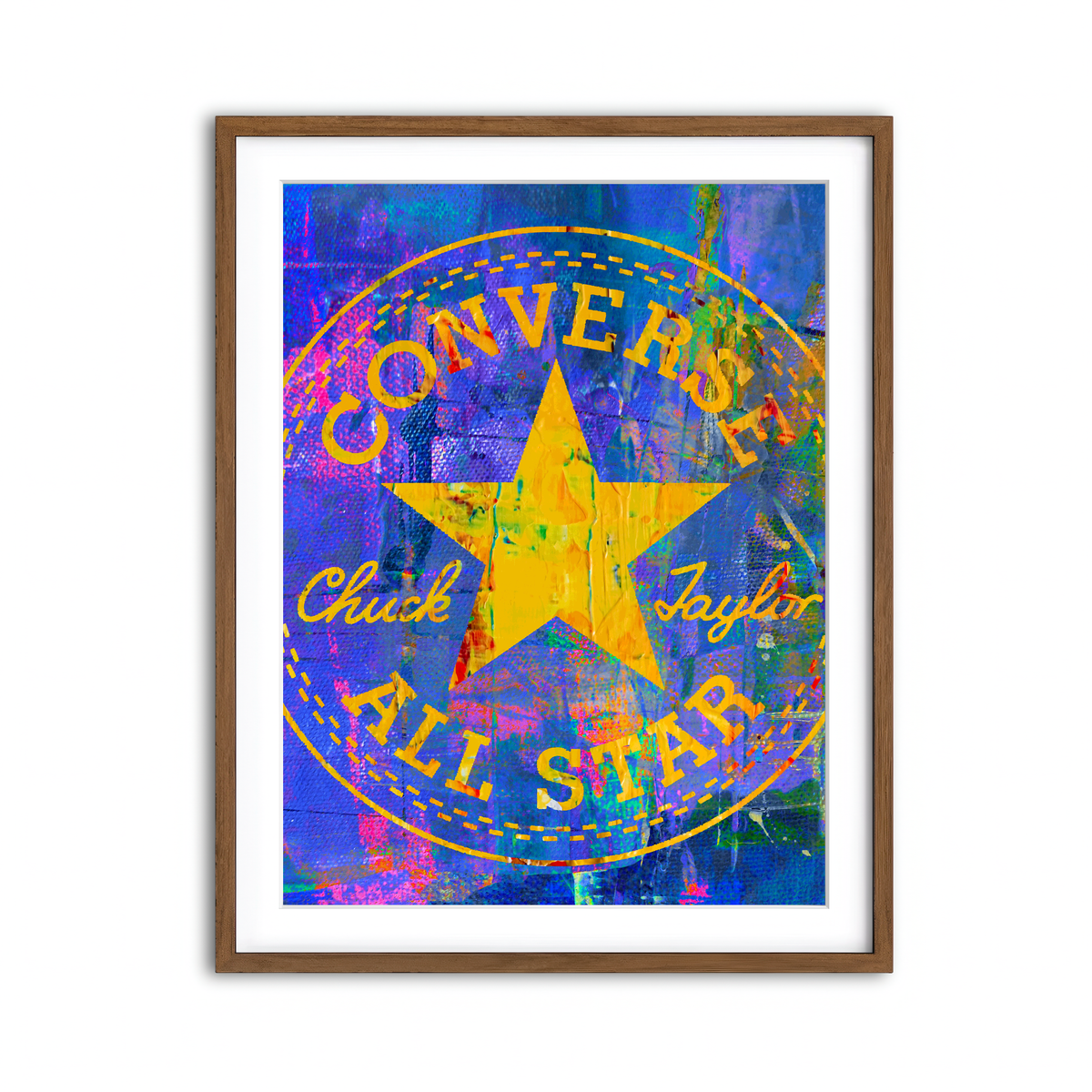 Framed Print 3x4 Walnut